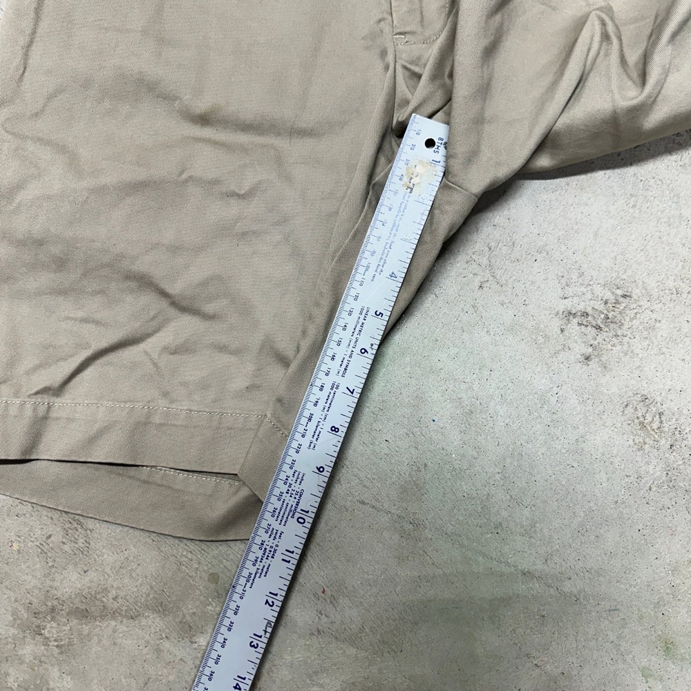 Polo Ralph Lauren Prospect Shorts Mens 31 Beige Cotton Casual Chino Classic - Picture 7 of 9